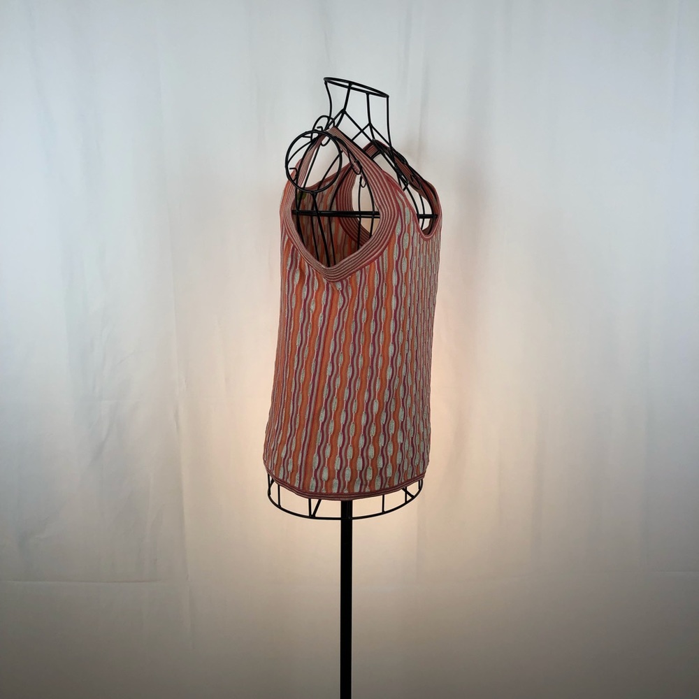 Sigrid Olsen silk blend knit tank top M - Picture 4 of 6